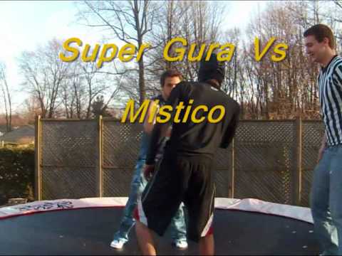 Trampoline Wrestleing Alliance 01 Super Gura Vs Mistico