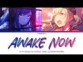 【MIX VER】Awake Now『小豆沢こはね &amp; 白石杏 (Vivid BAD SQUAD) cover』歌詞 Color Coded Lyrics [KAN/ROM/ENG] | プロセカ!
