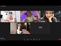 Blackpink study with me l 1 hour l zoom call with blackpink