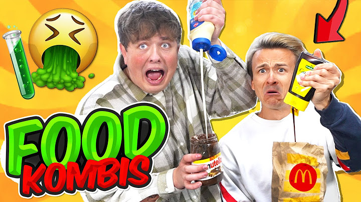 Dima und Smiley testen EURE verrückten ESSENSKOMBINATIONEN! 😍🥴