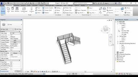 (Revit Tip 10 - EngSub) Create U Shaped Stairs - Tipsrevit4you