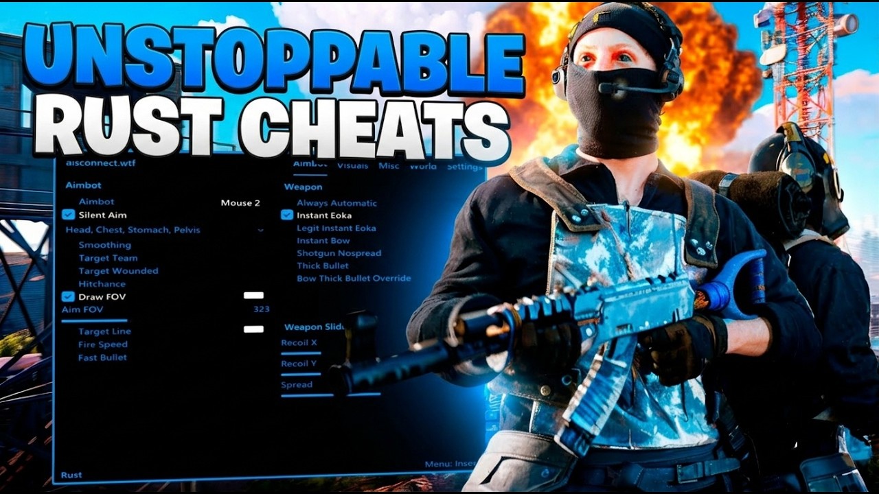 My Wipe Was Unstoppable Using RUST CHEATS.... - YouTube