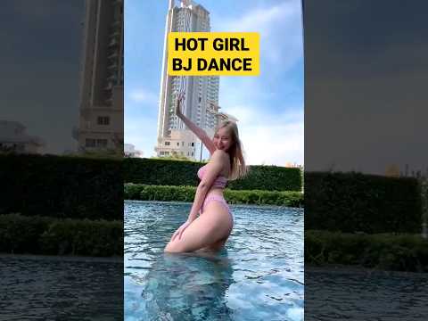 hot girl dance in swimming pool || bj dance #kpop #viral #shortsvideo #bikini #model #dance #bjdance