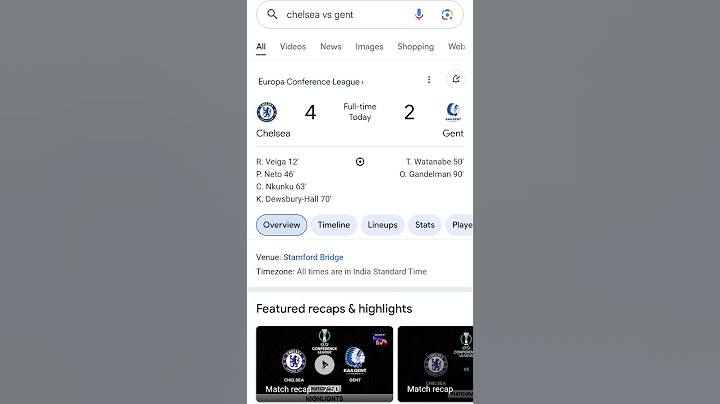 chelsea vs gent