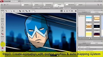 ComicCon Demo - Drawings to Digital Actors and Animated Comics in CrazyTalk Animator