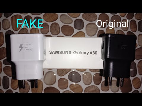 Samsung charger fake vs original