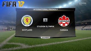 FIFA 17 - Scotland vs. Canada @ Stadion Olympik