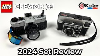 LEGO Creator 3 in 1 Retro Camera Review (2024 Set 31147)