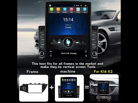 NAVIFLY 9.7 inch Tesla style Android car radio