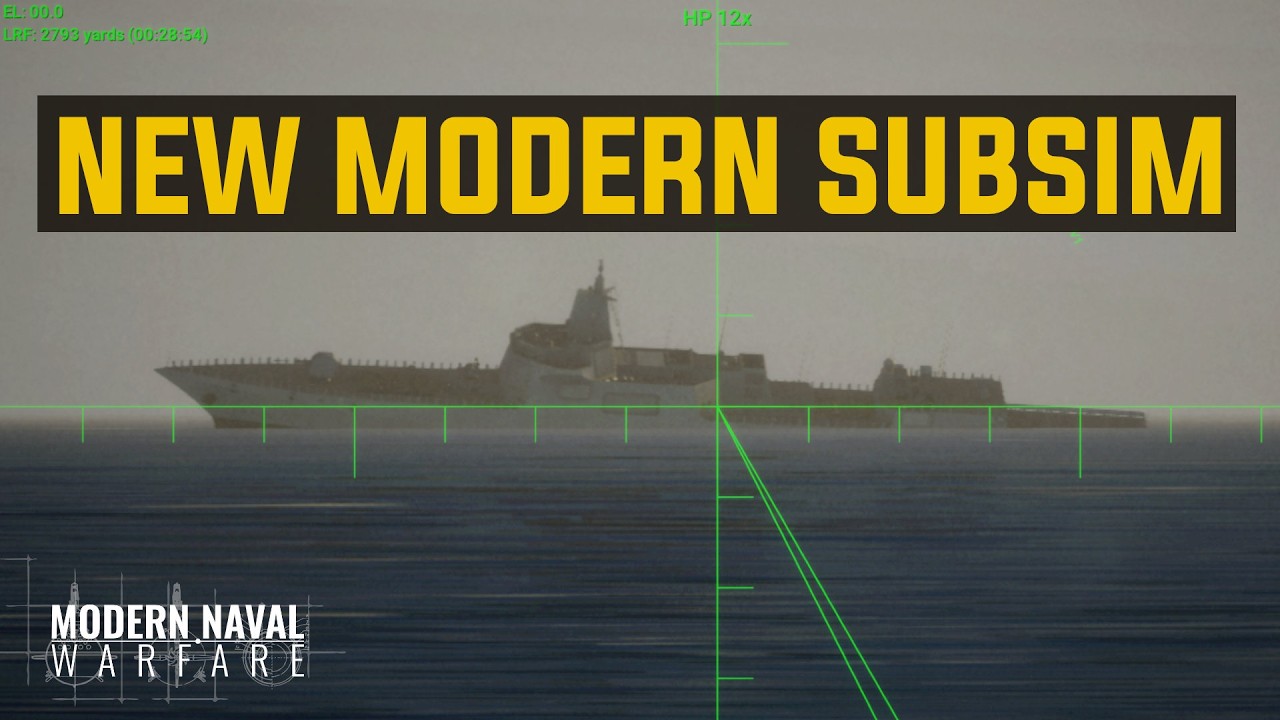 We FINALLY have a Successor to Dangerous Waters || Modern Naval Warfare ...