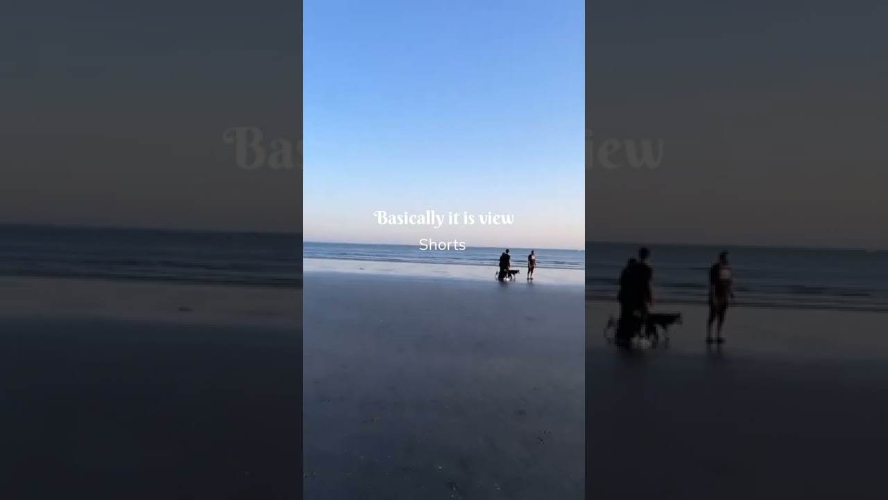 Karachi Sea View Full Screen Video 