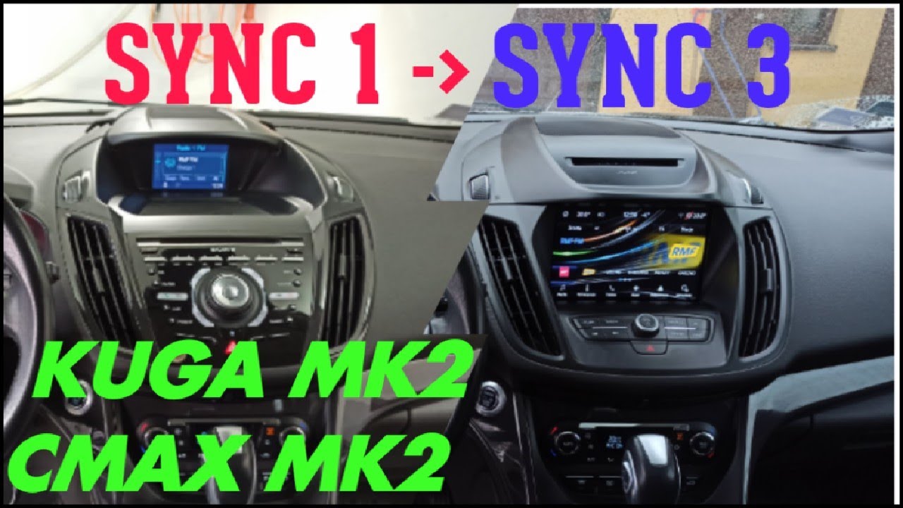 Kuga mk2/Cmax mk2 UpGrade Sync1 - Sync3 