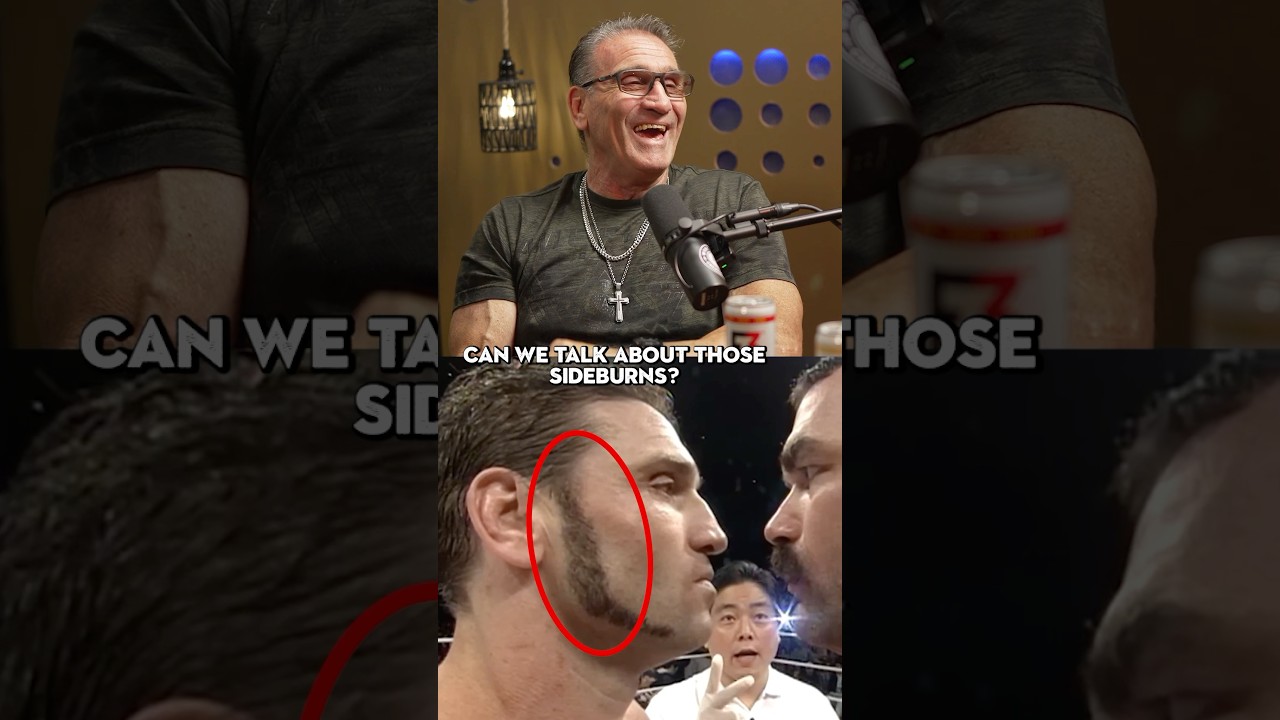 Ken Shamrock’s Sideburns In UFC Were WILD 😂