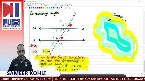 lines and Angles for class 9 by Sameer Kohli
