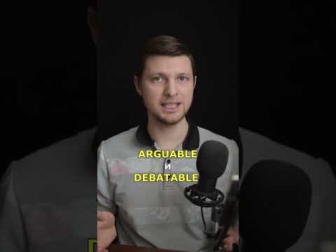 Видео: Что значит спорный по-английски?
