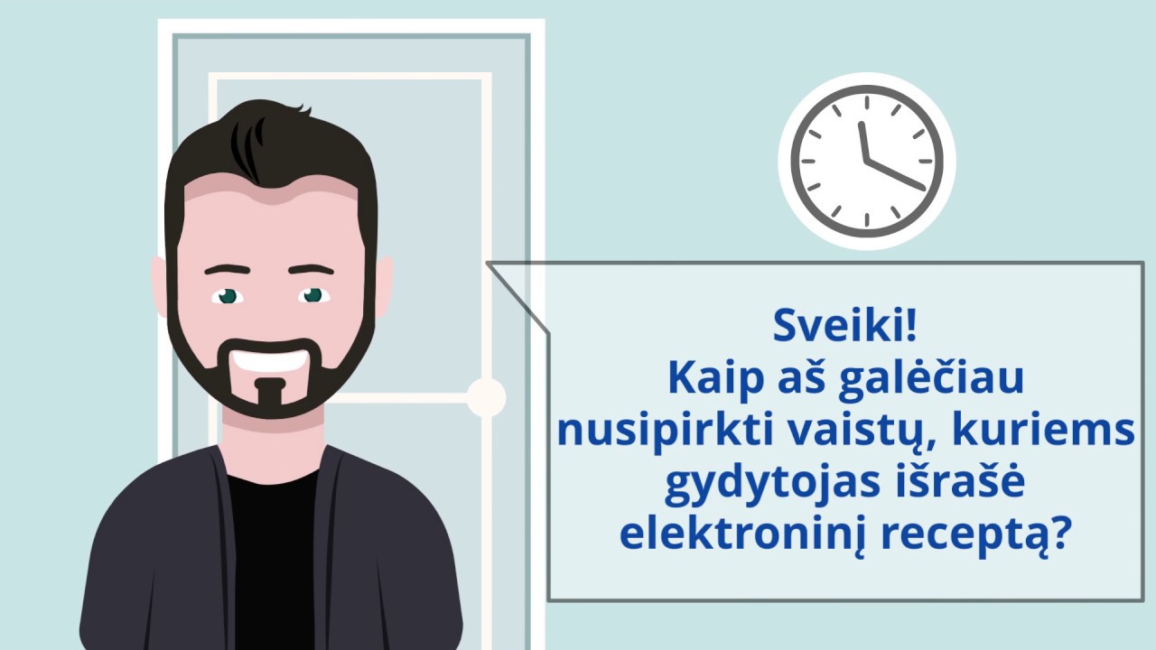 E.sveikata: kaip su e.receptu elgtis vaistinėje