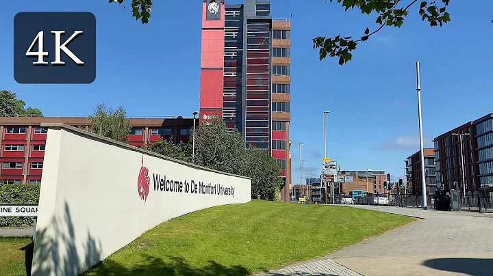 4K UHD | 🎓 De Montfort University Leicester 🇬🇧 | Walking Virtual Tour 🚶🏻‍♂️ 2021