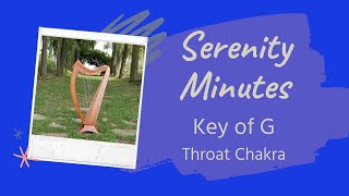 Serenity Minutes 28 - Key of G [Harp Mindfulness Minute]