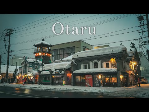 Otaru , HOKKAIDO :  Winter is comingㅣJapan Travel Vlog