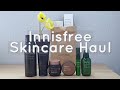 Innisfree Skincare Haul, trying everything from Jeju Volcanic Skincare Line