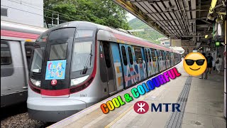 MTR EAST RAIL LINE COLOURFUL R-TRAIN