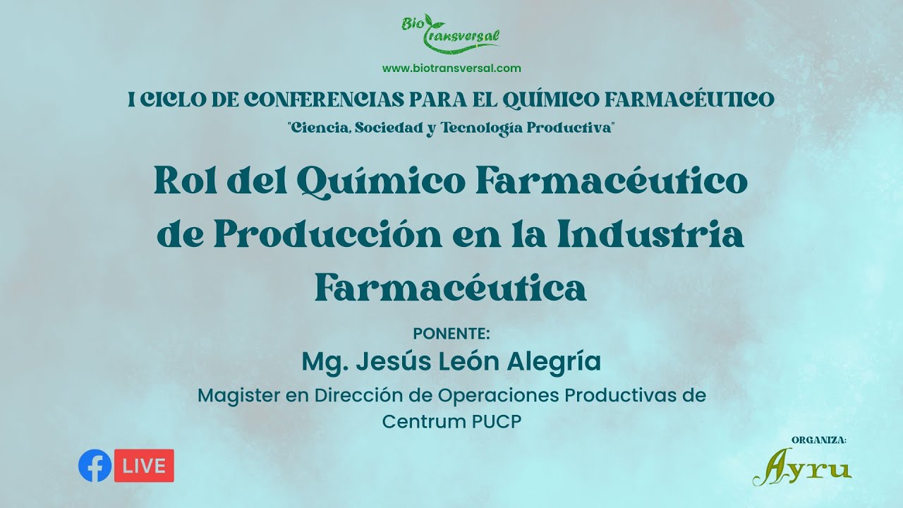Rol del Químico Farmacéutico de Producción en la Industria Farmacéutica