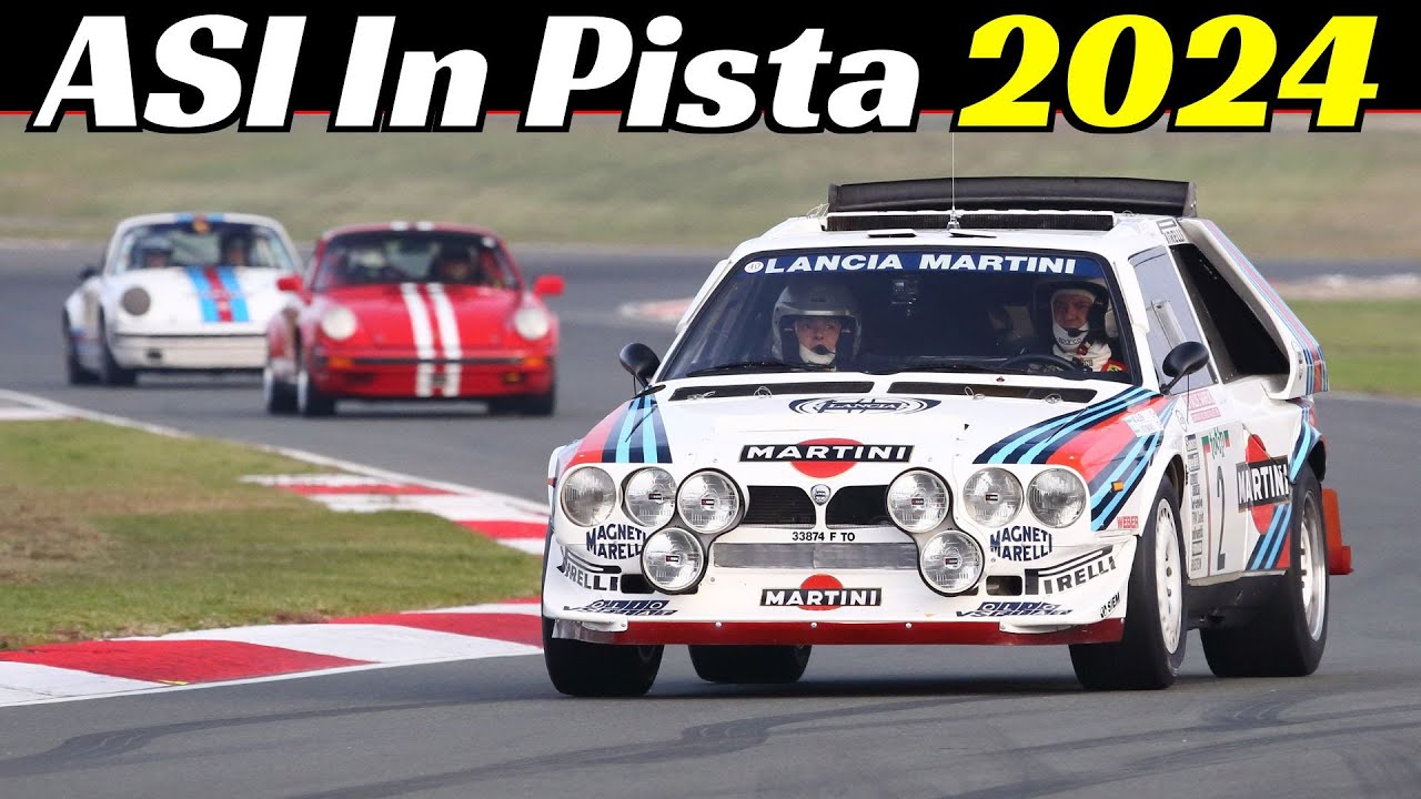 ASI In Pista 2024 - Lancia Delta S4, 037 Gr.B, Fiat 131 Abarth Gr.4, BMW M3 e30, Varano de Melegari