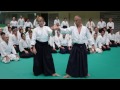 Aikido class janet clift 6th dan  12th iaf congress in takasaki