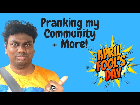 Pranking my Community - April Fool&rsquo;s Day Special | John Giftah