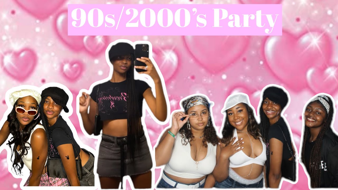 90S/Early 2000S Grwm | College Party Theme - Youtube
