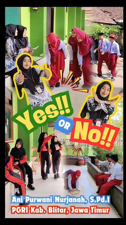 🚨🚨YES OR NO🚨🚨#kontenkreator #kontenedukasi #kontenedukatif #pgri #porsenijar