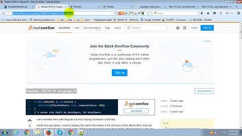Accessing nested JSON with AngularJS | create nested json in angularjs | angular 6 JSON Objects