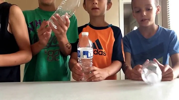 Epic water bottle trick shots//Christie Neely YouT...