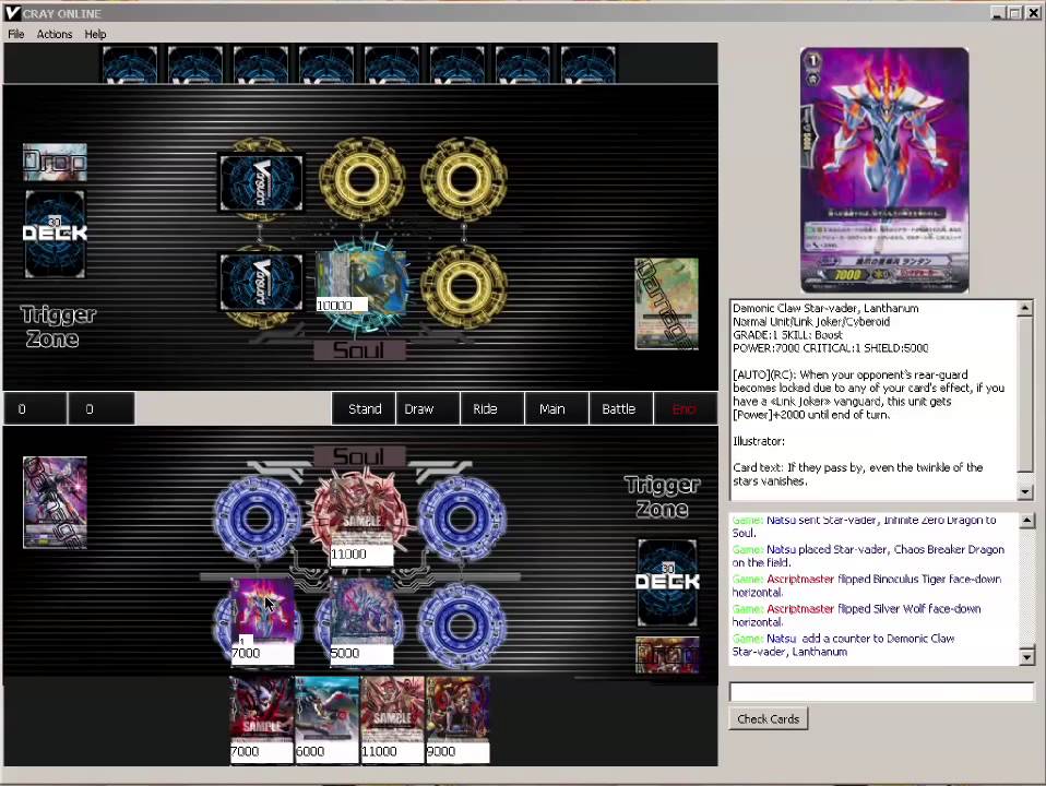Natsu (Link Joker) VS Ascriptmaster (Great Nature), Game 2