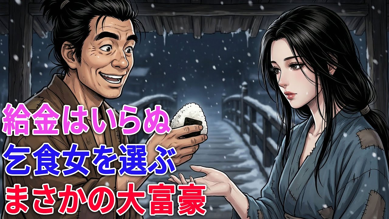 １０年の給金を犠牲にして美女を救った愚かな下男。偶然掘り当てた水脈で村一番の富豪になった【民話・朗読】時代劇 | オーディオブック | 伝説 | 昔話