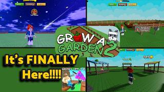 Grow A Garden 2: First Look! Exploring the NEW World! 🌸 VERTICAL