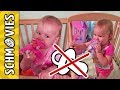 Twins React to NO MORE PACIFIERS!