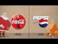 Coca-Cola vs Pepsi - Logos evolution