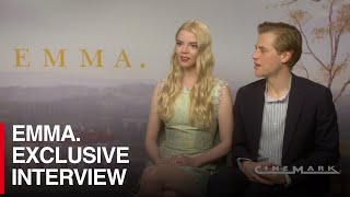 Emma. Exclusive Interview With Anya Taylor-Joy. Bill Nighy, & Autumn De Wilde Cinemark Theatres