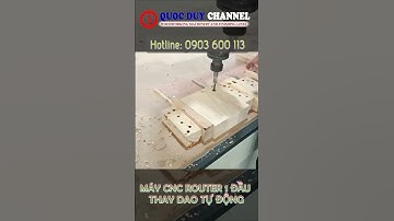 MÁY CNC ROUTER 1 ĐẦU THAY DAO TỰ ĐỘNG – SM 1325R1 | Máy chế biến gỗ Việt Nam