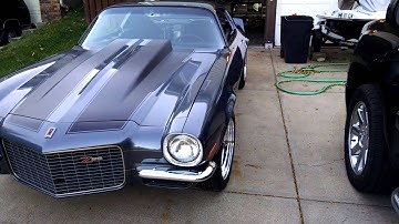 1971 Camaro 396 stroker sbc open Headers