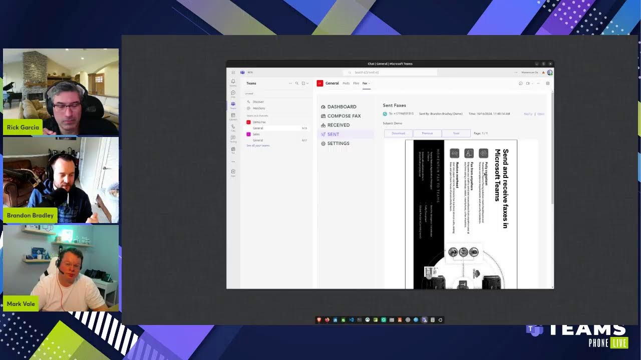 Everything Teams Phone Live - Episode 75- Demo Days with Mark and Satish!