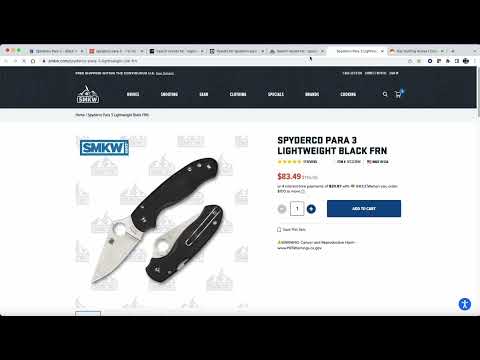 Black Friday Knife Deals - BladeHQ, KnifeCenter, SMKW.com, GPKnives, Tactile Knife & More!