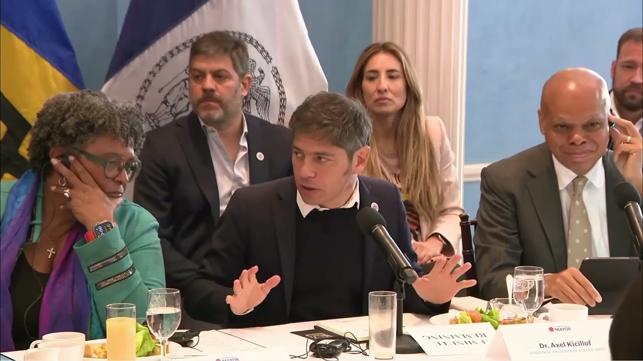 🇦🇷 KICILLOF, EN NUEVA YORK: “ARGENTINA NO TIENE POR QUÉ ESTAR SUBORDINADA”