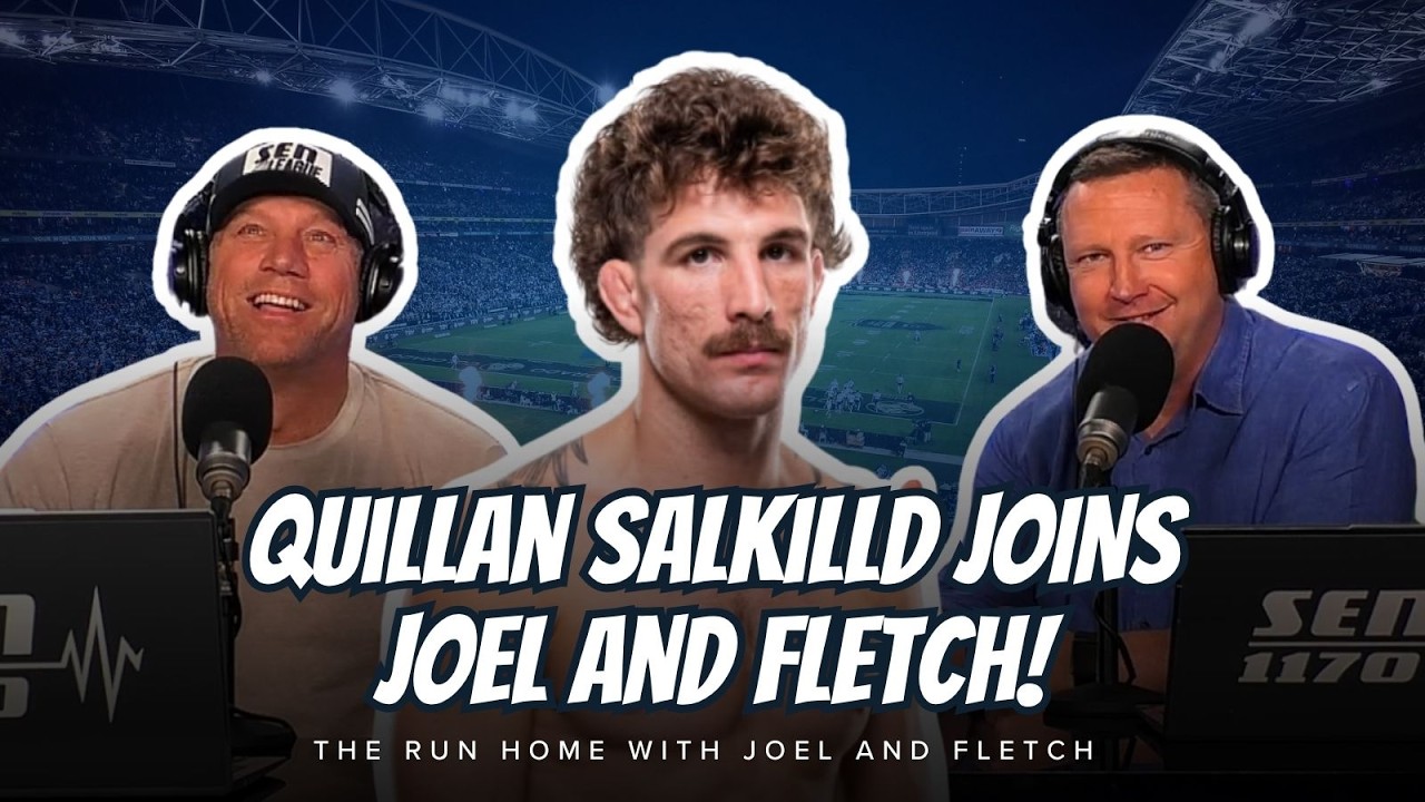 #UFC  | Aussie Lightweight Quillan Salkilld Joins Joel & Fletch!