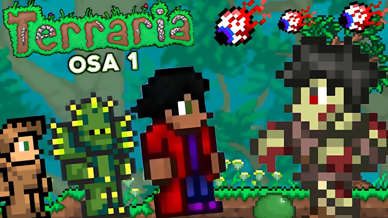 ALOITETAAN MUN LEMPIPELI! || Terraria Co-Op Osa 1