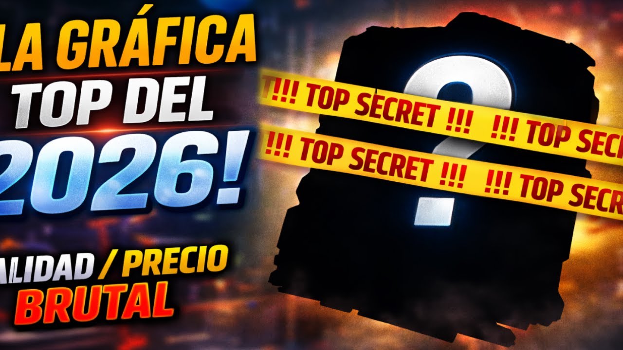 Esta es la TARJETA GRÁFICA que DEBES COMPRAR en 2026 💥 (Rendimiento/Precio BRUTAL)