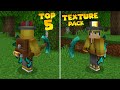 Top 5 Texture TERBAIK &amp; KEREN Untuk Survival - [MINECRAFT PE/BE/WIN10]