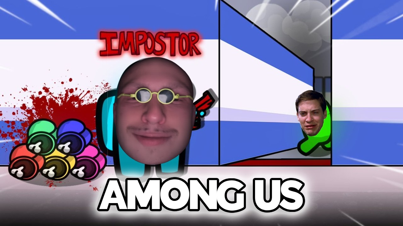 Wie is de Impostor?! 😱 | Among Us Chaos