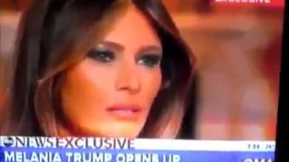 Trump and Barbara Walters Interview With Donald Trump and Melania Trump